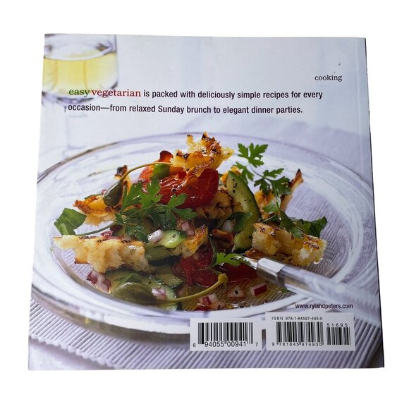Easy Vegetarian Recipe Cookbook Great for Veganuary 2007 Illustrated Paperback u - Picture 2 of 9